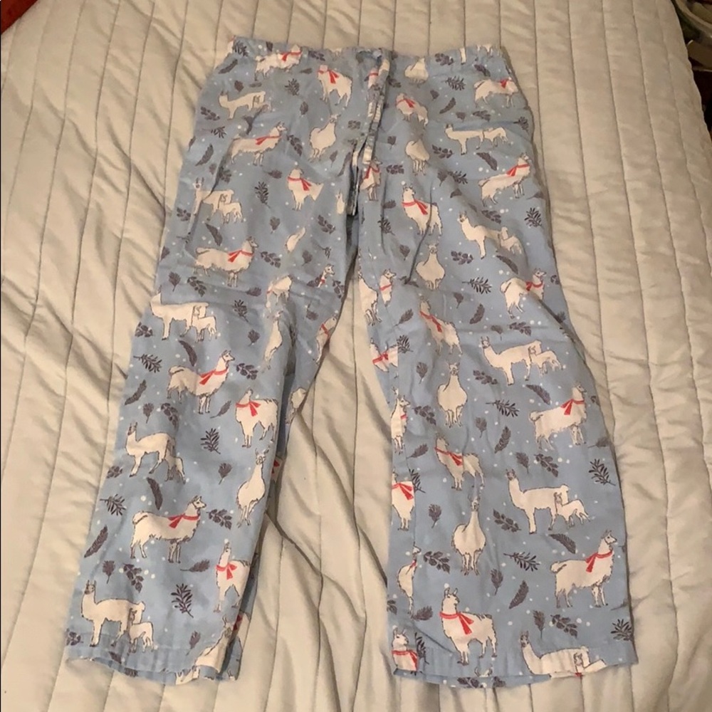 adorable llama pajama pants!